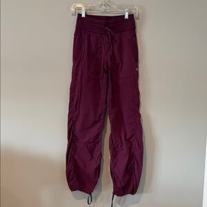 Lululemon Athletica Plum Drawstring Pants